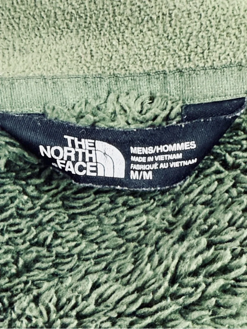The North Face Denali 2 Full Zip Fleece Jacket Men’s M Olive Green